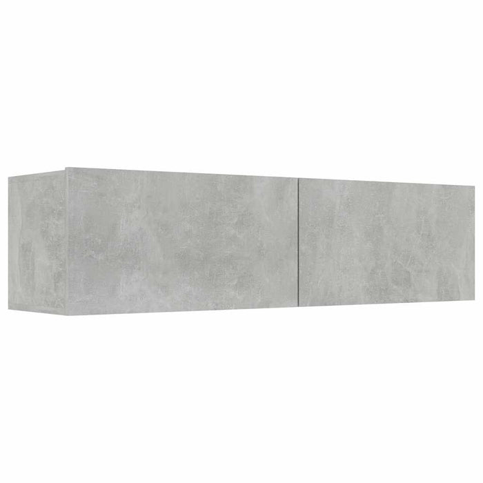 Mobile TV Grigio Cemento 120x30x30 cm in Truciolato