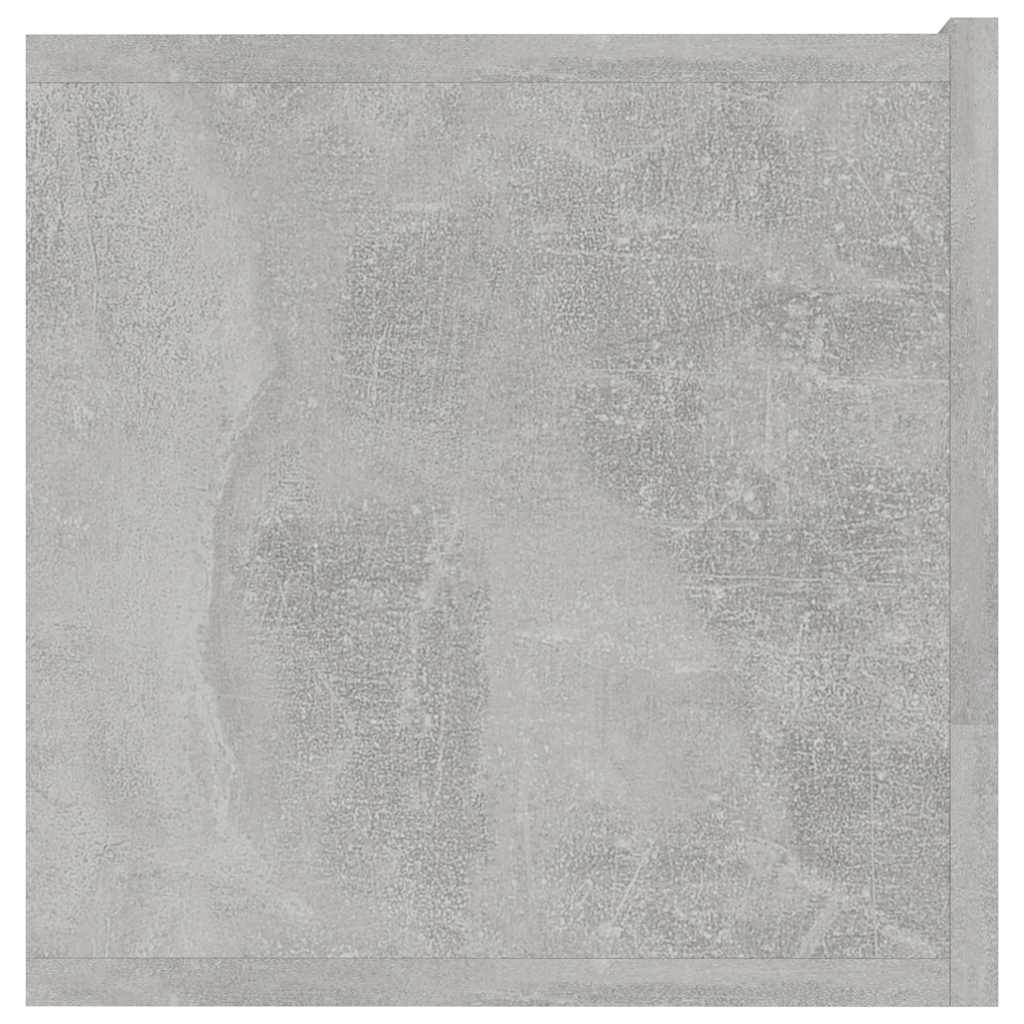 Mobile TV Grigio Cemento 120x30x30 cm in Truciolato