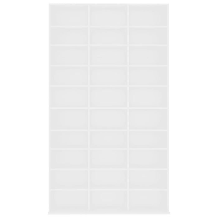 Armadietto TV Bianco 102x16x177,5 cm in Legno Multistrato 801778