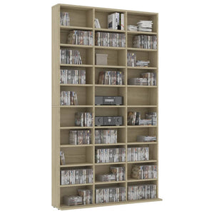 Armadietto T-LibreriaV Rovere Sonoma 102x16x177,5cm in Legno Multistrato
