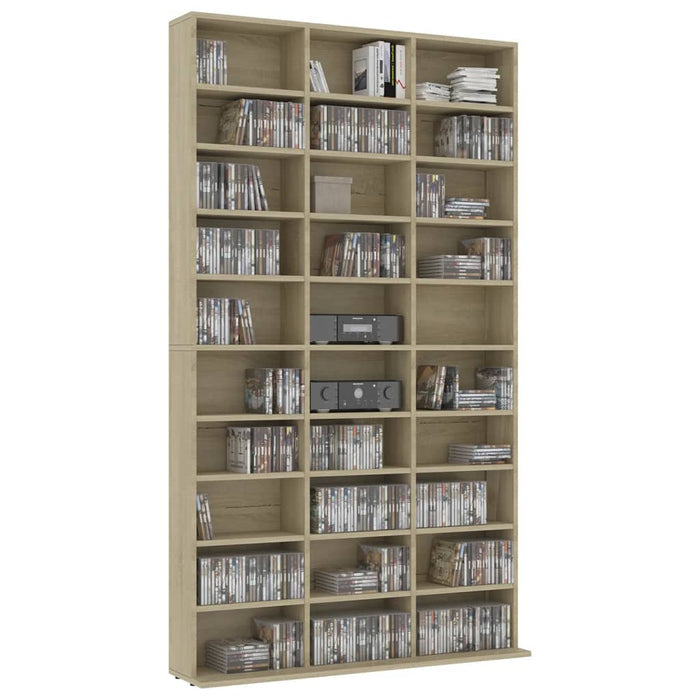 Armadietto T-LibreriaV Rovere Sonoma 102x16x177,5cm in Legno Multistrato