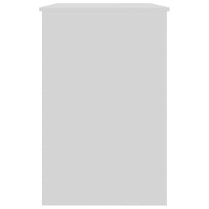 Scrivania Bianca 100x50x76 cm in Legno Multistrato
