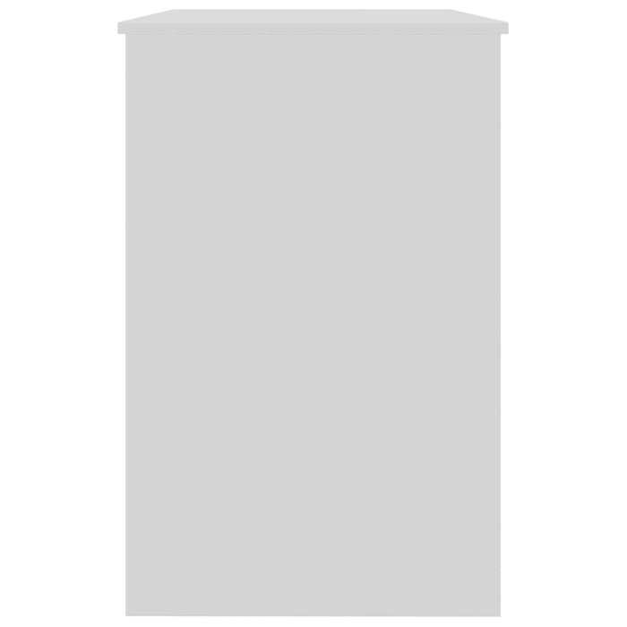 Scrivania Bianca 100x50x76 cm in Legno Multistrato 801796