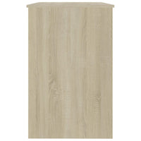 Scrivania Rovere Sonoma 100x50x76 cm in Legno Multistrato 801799
