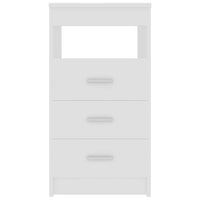 Cassettiera Bianca 40x50x76 cm in Legno Multistrato cod mxl 53150