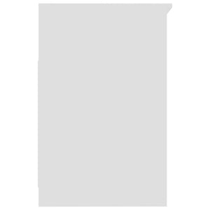 Cassettiera Bianca 40x50x76 cm in Legno Multistrato cod mxl 53150