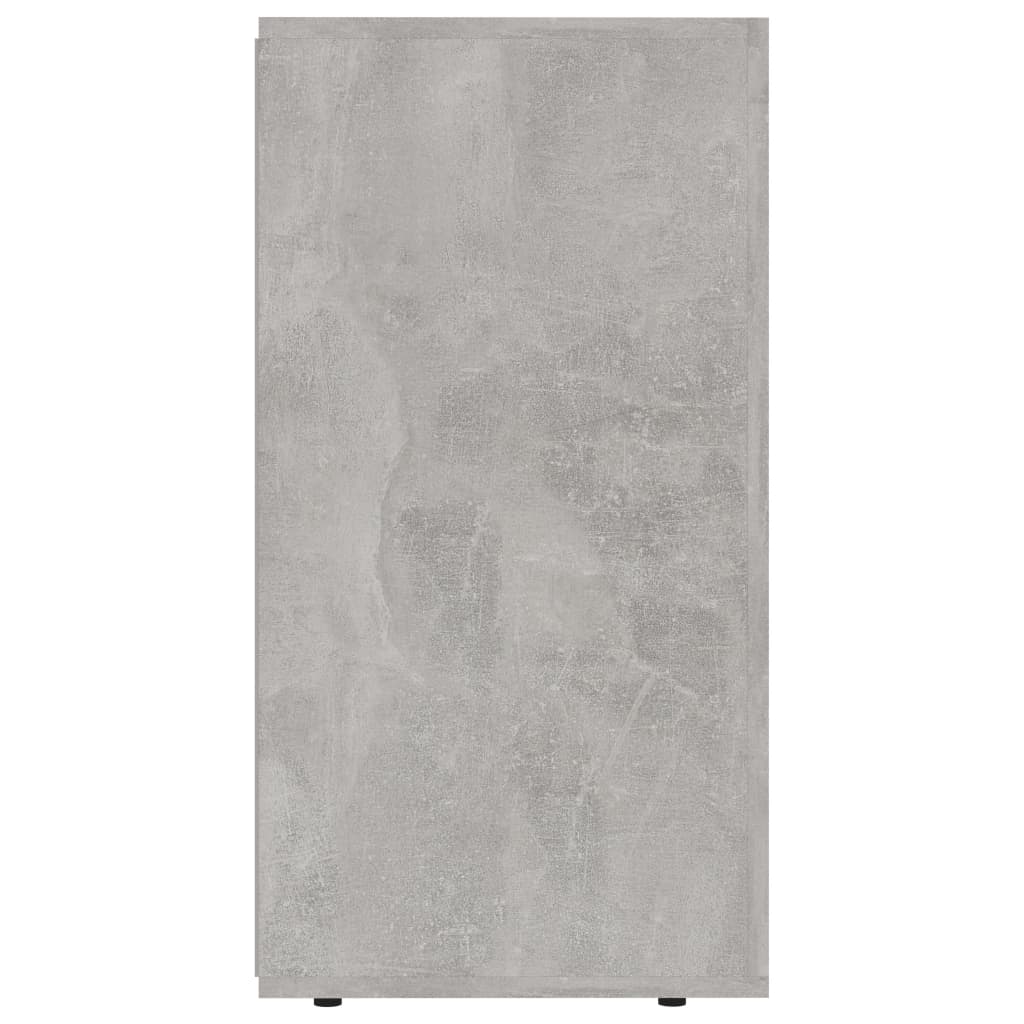Credenza Grigio Cemento 120x36x69 cm in Legno Multistrato 801845