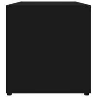 Mobile Porta TV Nero 80x34x36 cm in Legno Multistrato 801851