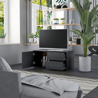 Mobile Porta TV Grigio 80x34x36 cm in Truciolato cod mxl 65940