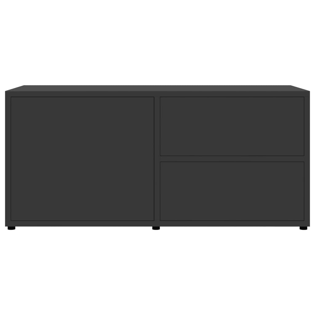 Mobile Porta TV Grigio 80x34x36 cm in Truciolato cod mxl 65940