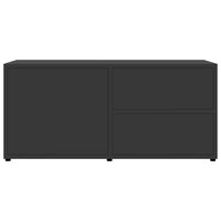 Mobile Porta TV Grigio 80x34x36 cm in Truciolato cod mxl 65940