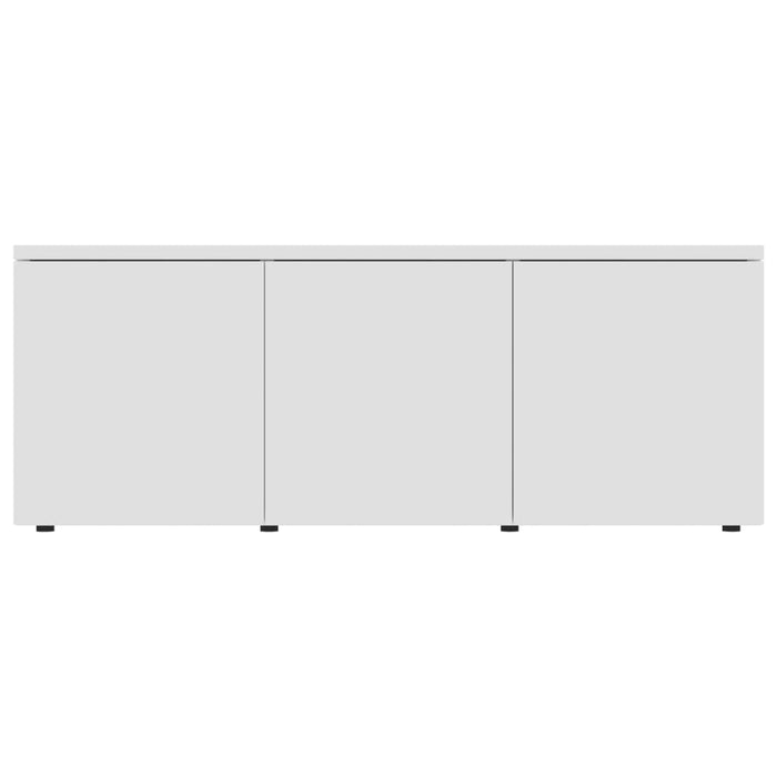 Mobile TV Bianco 80x34x30 cm in Truciolato