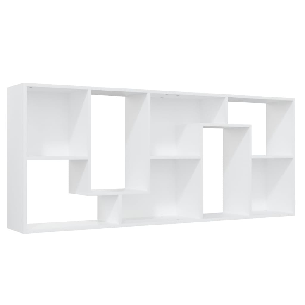 Libreria Bianca 67x24x161 cm in Legno Multistrato 801877