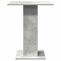 Tavolo da Bistrot Grigio Cemento 60x60x75 cm in Truciolato   cod mxl 6227