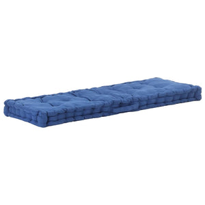 Cuscini per Pallet e Pavimento 2 pz in Cotone Blu Chiaro cod mxl 72129