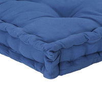 Cuscini per Pallet e Pavimento 2 pz in Cotone Blu Chiaro cod mxl 72129