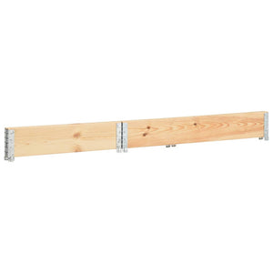 Collare per Pallet 100x150 cm in Legno Massello di Pino 310058