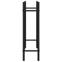 Portabottiglie per 48 Bottiglie di Vino Nero in Metallo 289563