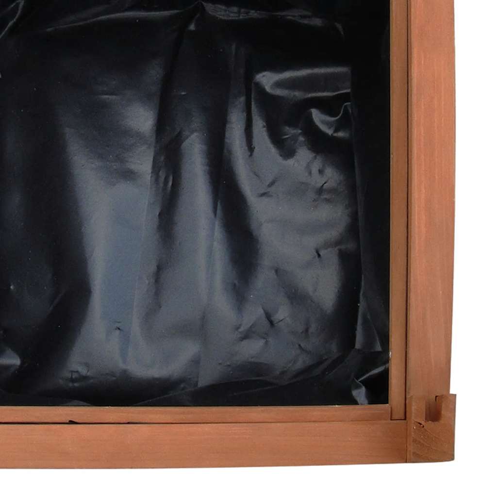 Fioriere Rialzate 2 pz 50x50x50 cm in Legno di Abete 47250