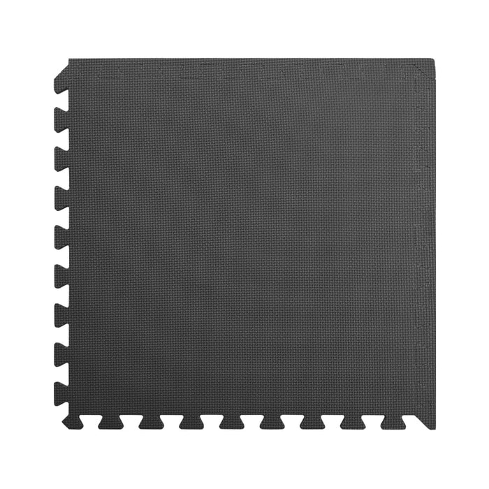 Tappetino a Incastro 12 pz 4,32 ãŽ¡ Schiuma EVA Nera cod mxl 77863