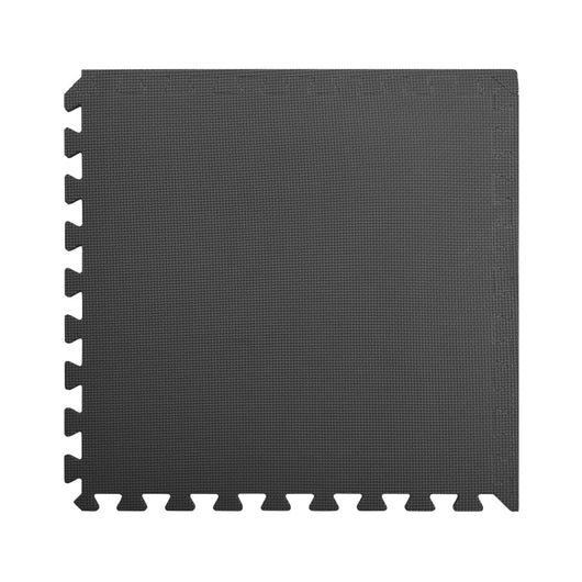 Tappetino a Incastro 12 pz 4,32 m² in Schiuma EVA Nera 92462