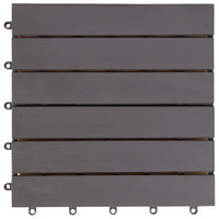 Pannelli Decking 20 pz Grigio Slavato 30x30cm Massello d'Acacia 3054432