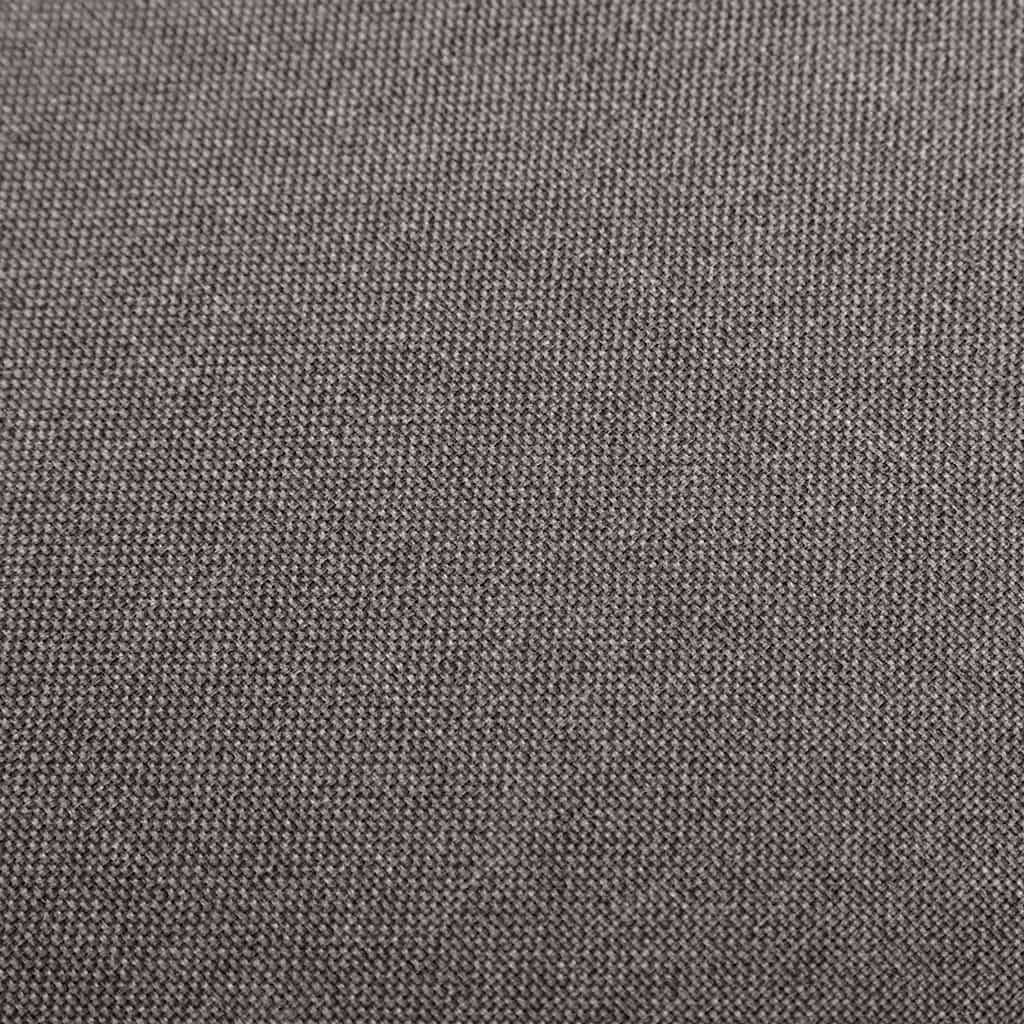 Sgabelli da Bar 2 pz Grigio Chiaro in Tessuto 289367