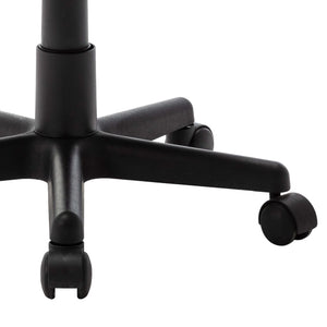 Sedia da Ufficio Nero e Blu 44x52x100 cm in Tessuto a Rete cod mxl 12459