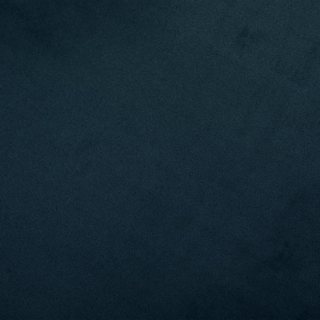 Sedia a Dondolo Blu in Velluto 289518