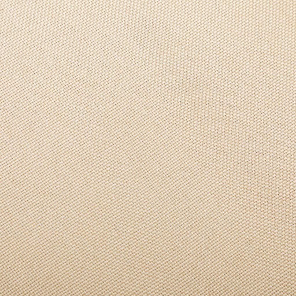 Sedia a Dondolo Crema in Tessuto 289529