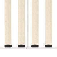 Telaio Divano Letto Bianco in Metallo 90x200 cm 284668