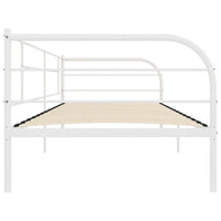 Telaio Divano Letto Bianco in Metallo 90x200 cm