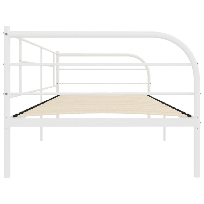 Telaio Divano Letto Bianco in Metallo 90x200 cm