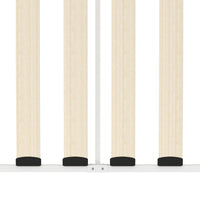 Telaio Divano Letto Bianco in Metallo 90x200 cm