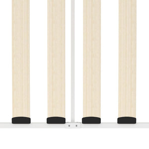 Telaio Divano Letto Bianco in Metallo 90x200 cm