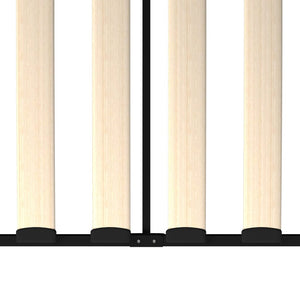 Telaio Divano Letto Nero in Metallo 90x200 cm 284673