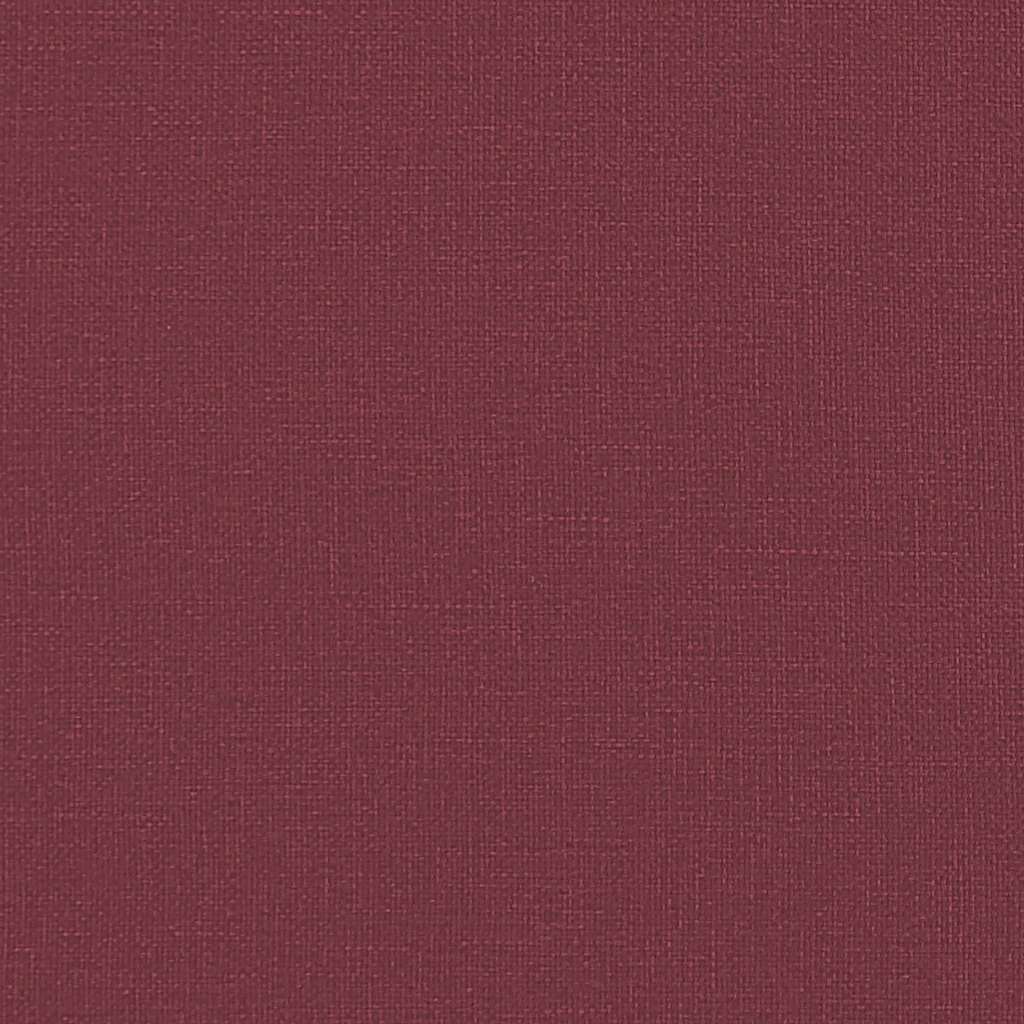 Poltrona Massaggiante Elettrica Rosso Vino in Tessuto 289675