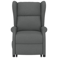 Poltrona Alzapersona in Tessuto Grigio Scuro 289731