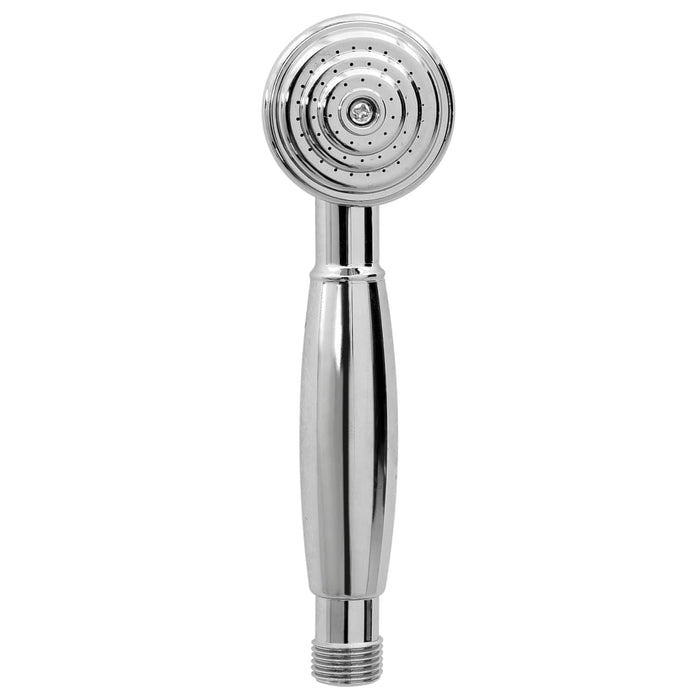 Rubinetto Vasca a 2 Maniglie con Soffione a Mano Cromato Retro 146491