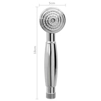 Rubinetto Vasca a 2 Maniglie con Soffione a Mano Cromato Retro cod mxl 51800