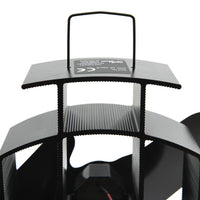 Ventola per Stufa Alimentazione a Calore 2 Lame-Ventilatore per Stufa Nero 762780