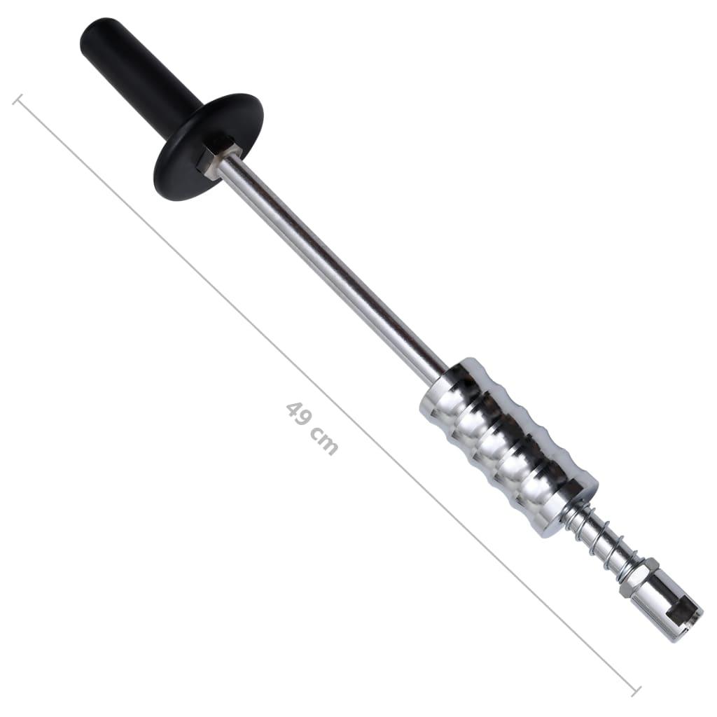 7 pezzi Set di martelli scorrevoli per estrattore di ammaccature, strumento di riparazione per frigorifero, moto, lavatrice, acciaio al carbonio 02_0004161