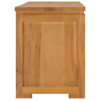 Mobile Porta TV 110x30x40 cm in Legno Massello di Teak 289069