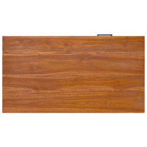 Mobile Porta TV 90x50x37 cm in Legno Massello di Teak 289082