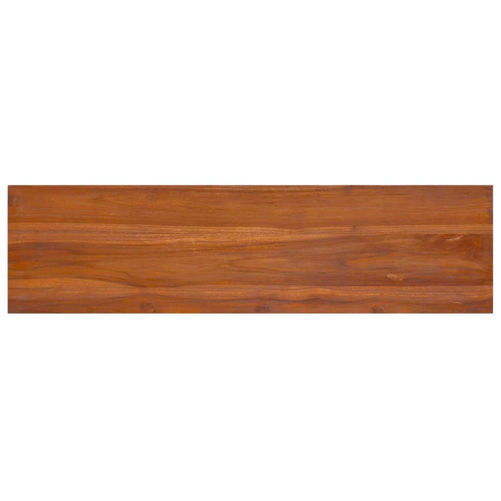 Mobile Porta TV 112x30x37 cm in Legno Massello di Teak 289083