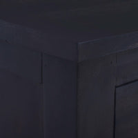 Mobile Porta TV Caffè Nero Chiaro 100x30x45 cm in Legno Mogano 288302