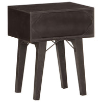 Comodino 40x30x50 cm in Legno Massello di Recupero 287856