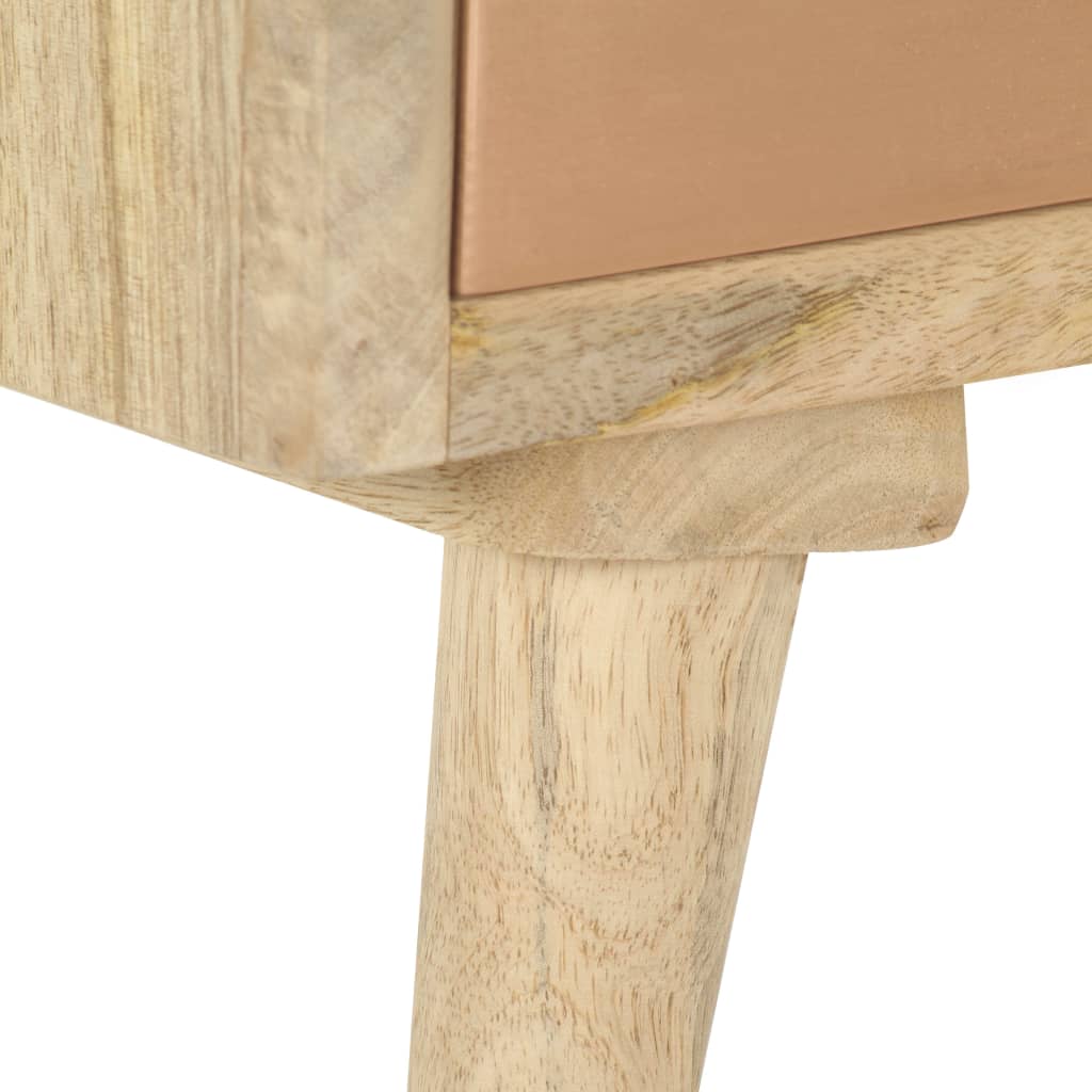 Mobile Porta TV-Mobile per TV-Credenza TV 110x30x45 cm in Legno Massello di Mango 813070