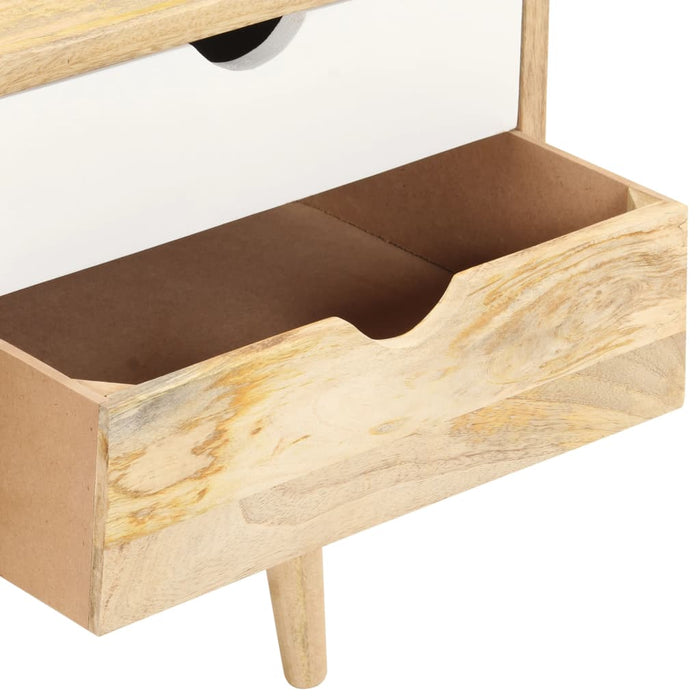 Mobile Porta TV 90x35x45 cm in Legno Massello di Mango 287886