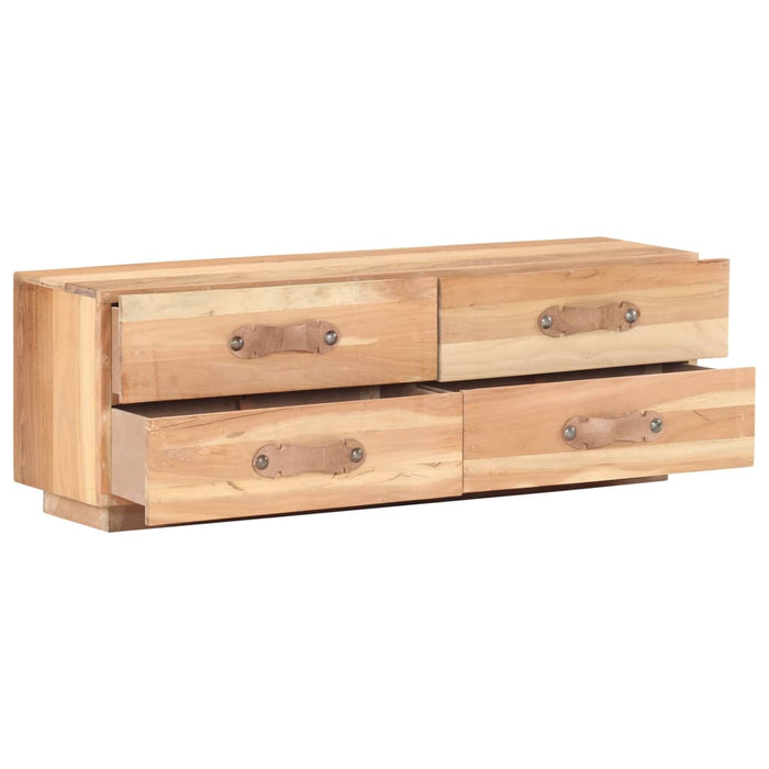 vidaXL Mobile Porta TV in Legno Massello di Recupero